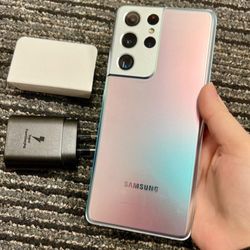 Samsung Galaxy S21 Ultra,  Factory Unlocked,  Excellent Condition,  LIKE NEW 