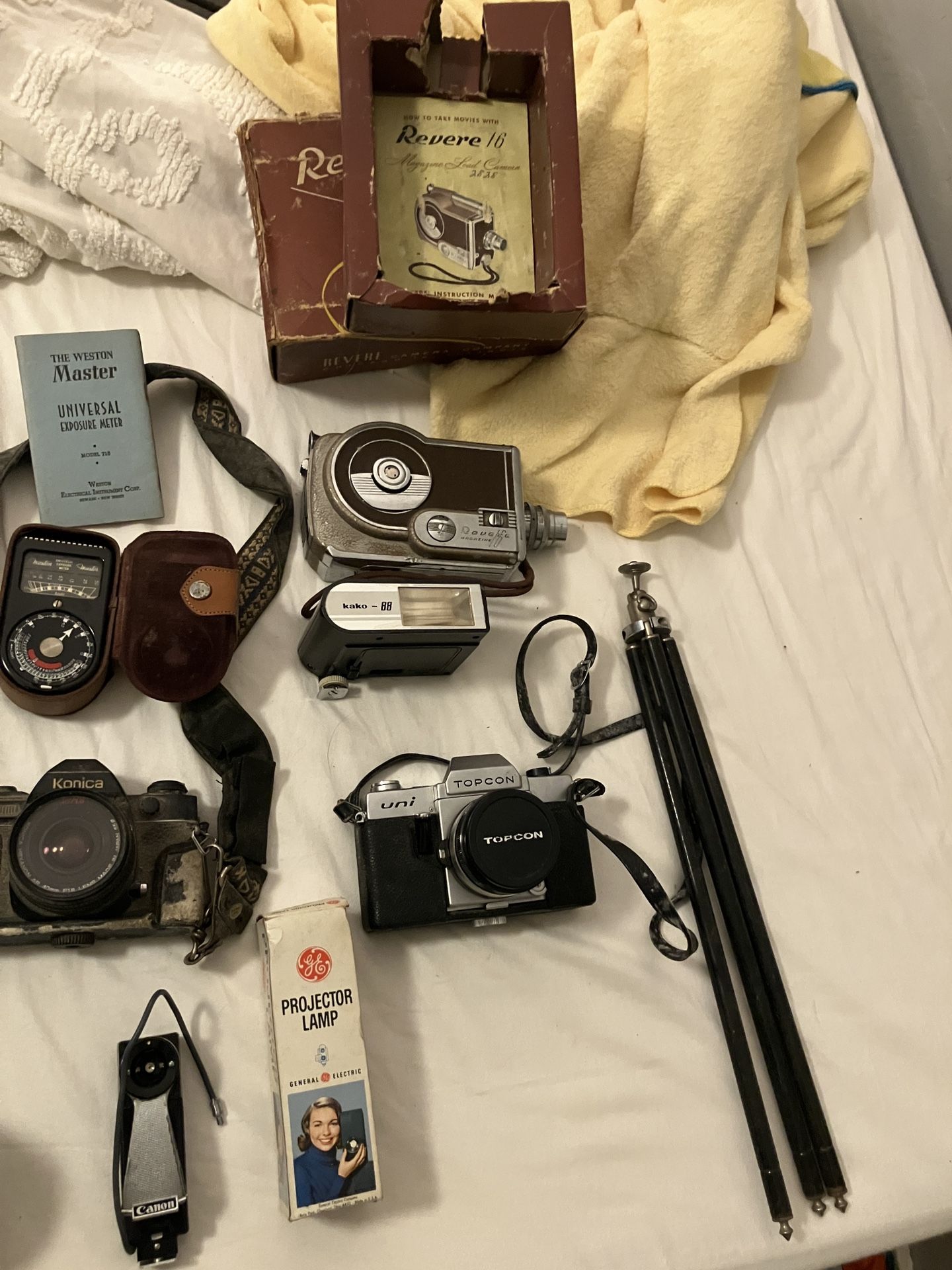 Old camera Lot