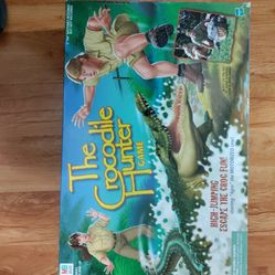 Vintage Crocodile Hunter Board Game 1999 Complete New