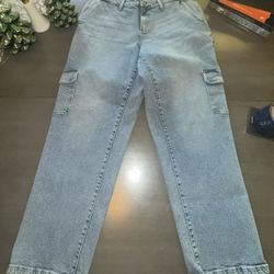 LuLaRoe Utility Cargo Pant Jeans - Woman Size 36