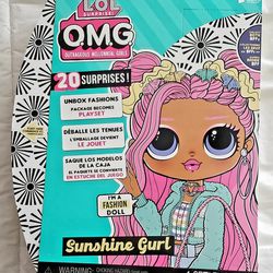 LOL Surprise OMG Sunshine Gurl Doll NEW! $35