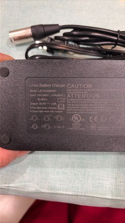54.6V. 3A Charger 
