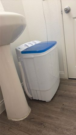 Dual tube washer