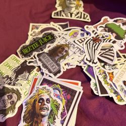 Beetle juice Vinyl Stickers