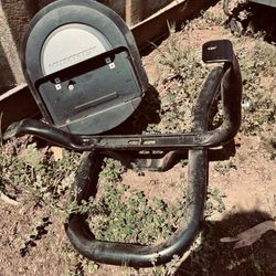 Hummer H2 interior spare tire carrier mount. Plus exterior license plate mount