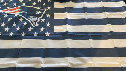 New England Patriots flag