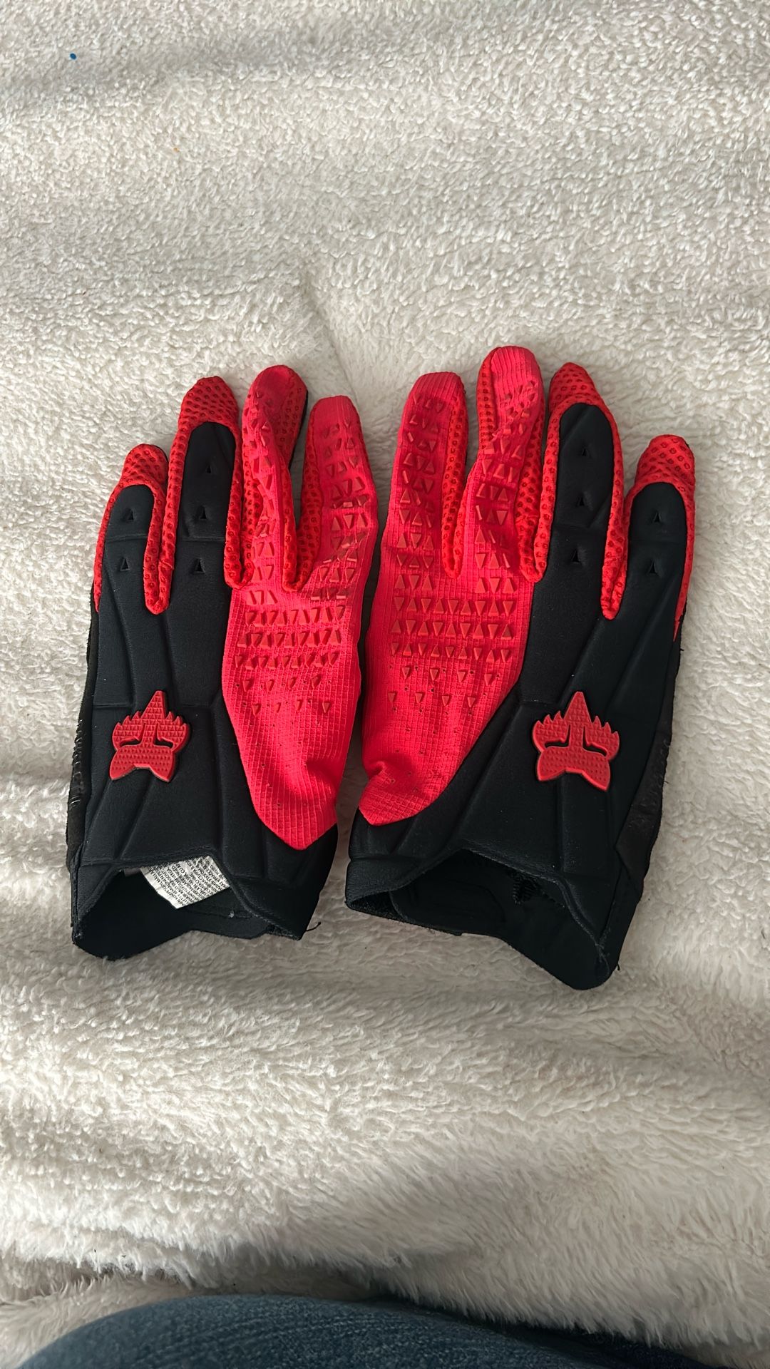 Size Medium Fox Dirt Bike Gloves