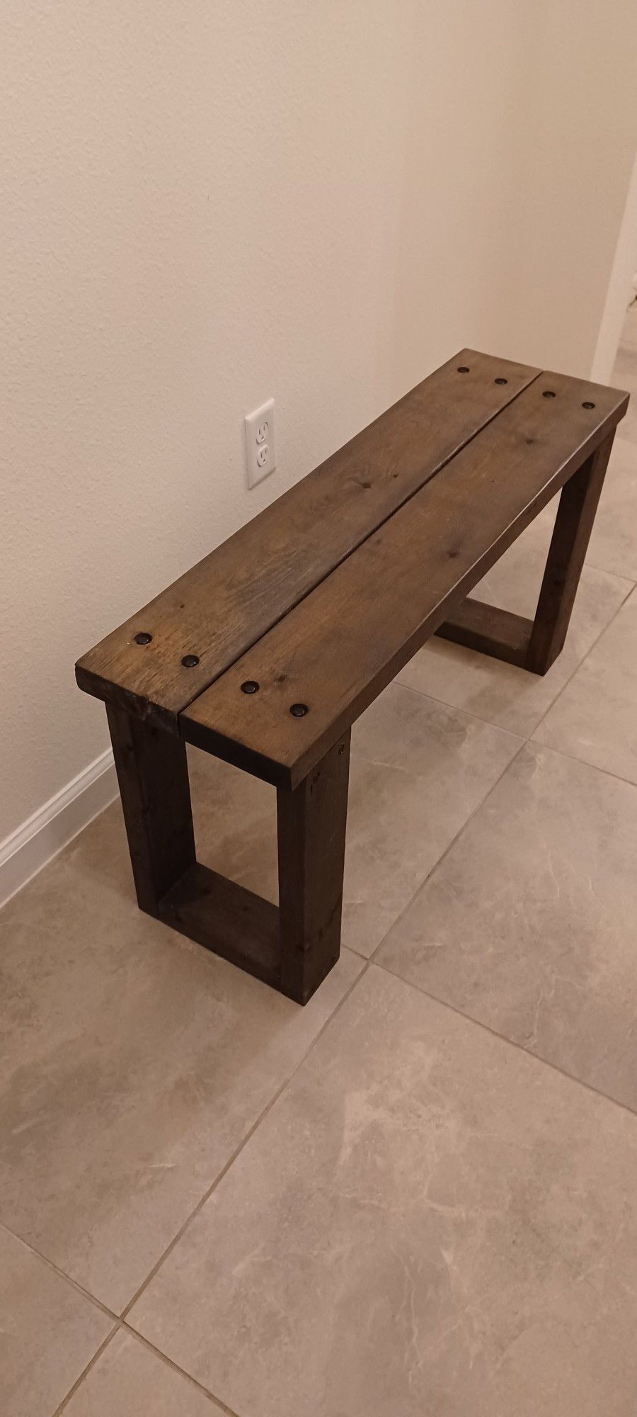 Wood Bench