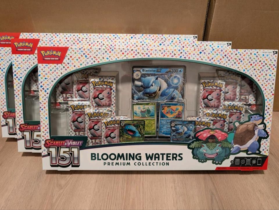 Pokemon Blooming Waters Premium Collection Sealed