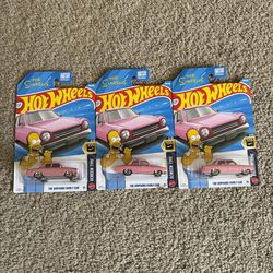 Hot Wheels Simpsons Family Car