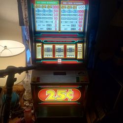 Old Slot Machine Still Functions