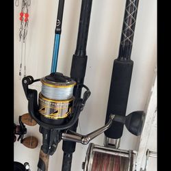 Combo Penn battle III With Penn Prevail 2 Surf Rod (like New) Please Read Description 