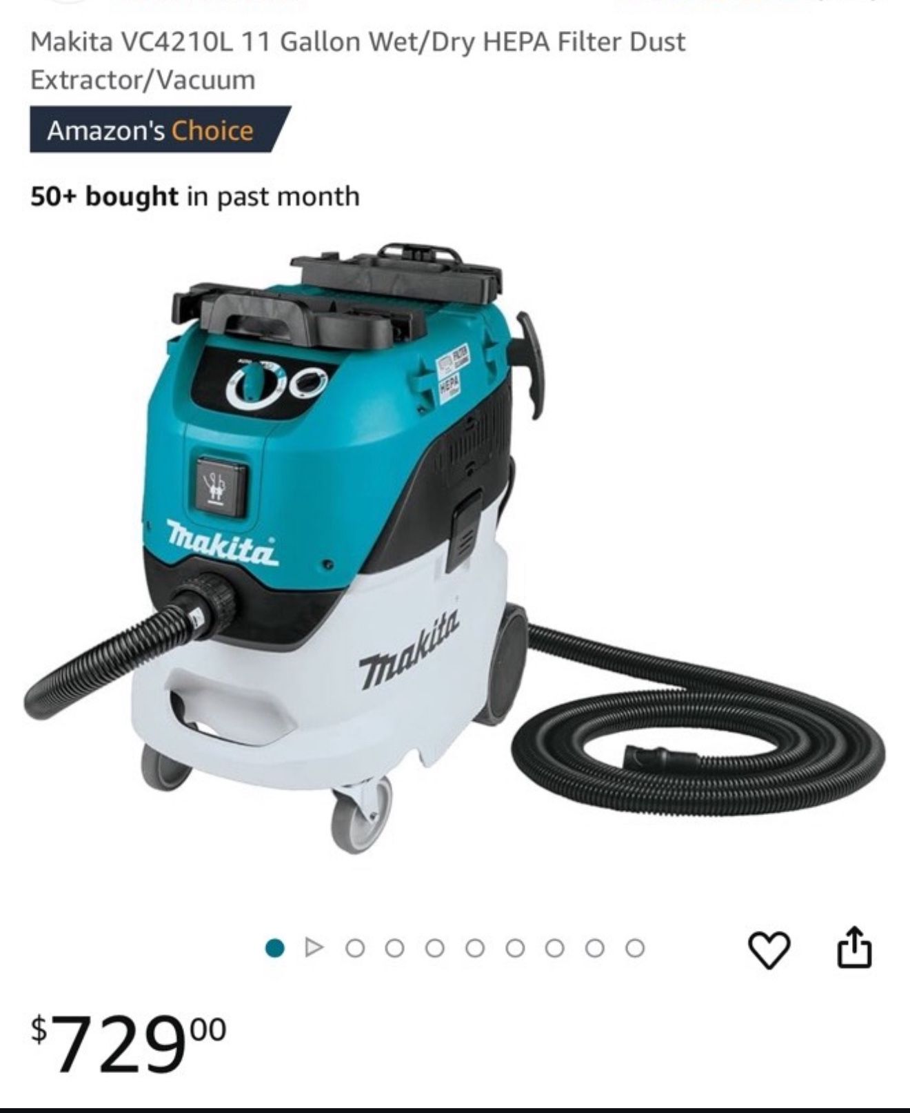 Akita West Dry Hepa Filter Vacuum