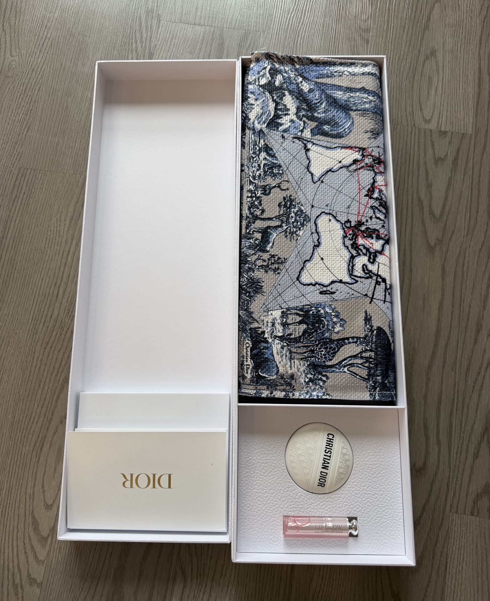 Dior Gift Bag And Multi Cream Lip Balm