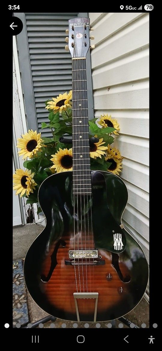 1958 Harmony Monterey H945 Hollow Body Acoustic