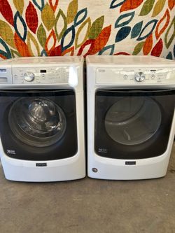 Maytag washer and dryer laundry