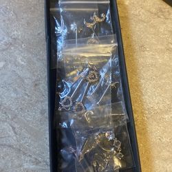 Nipple rings and belly ring