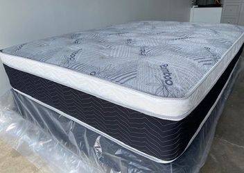Full Euro Bamboo Orthopedic Pillow Top!!