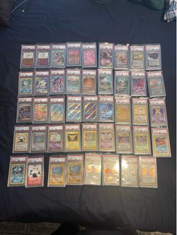 Pokemon PSA Graded Slabs