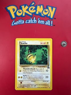 Pikachu Promo Pokémon Card 27