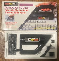 Vintage Metro DataVac PC Personal Cleaner Computer Vacuum NEW in Box