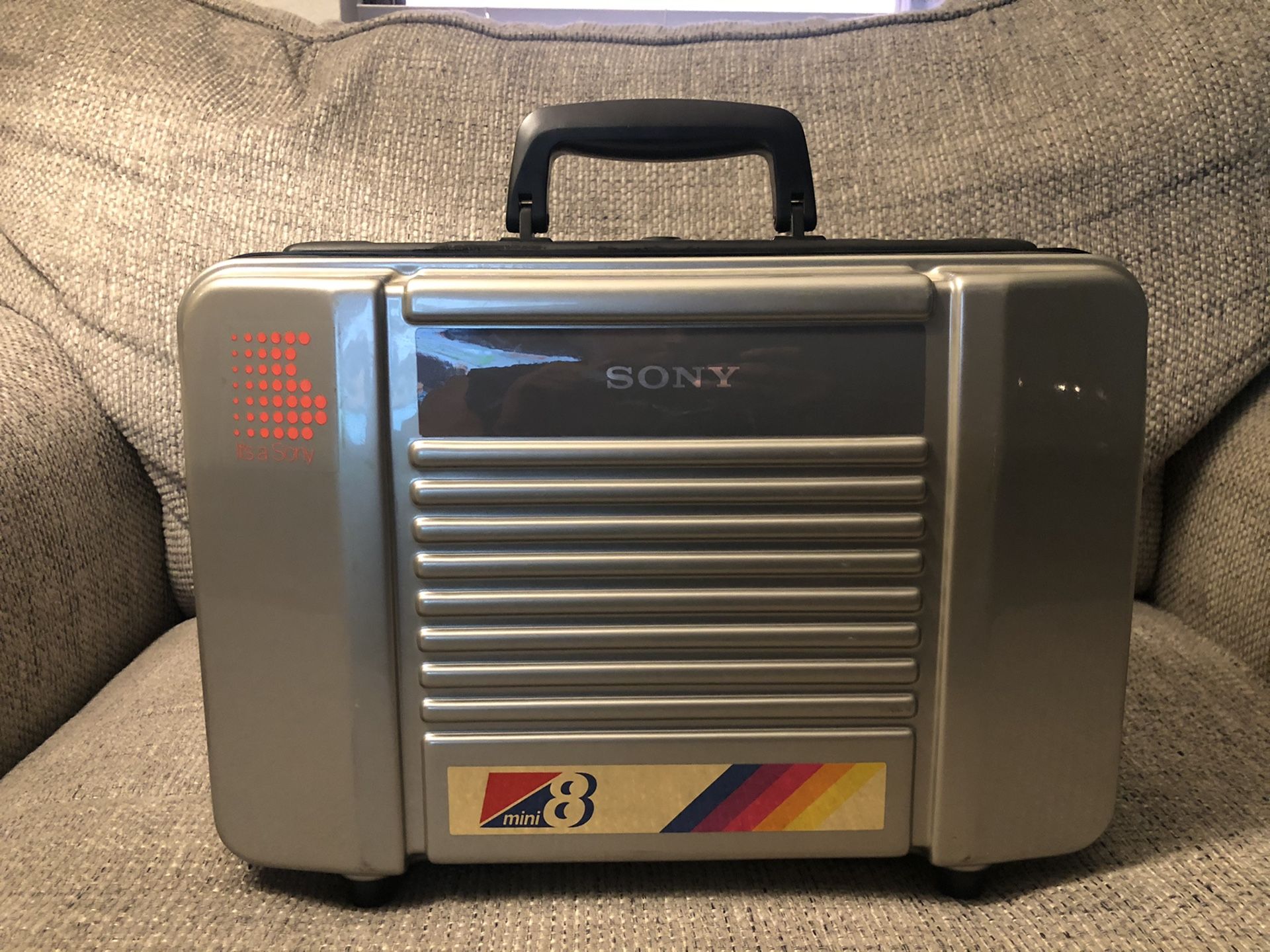 Vintage Sony Mini8 Video8 Handycam Carrying Case