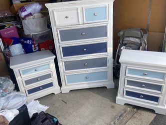 Three Wood Dressers