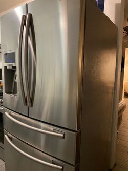 For Sale Grey Samsung Refrigerator