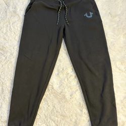 True Religion Men’s Classic Logo Jogger Sweatpants