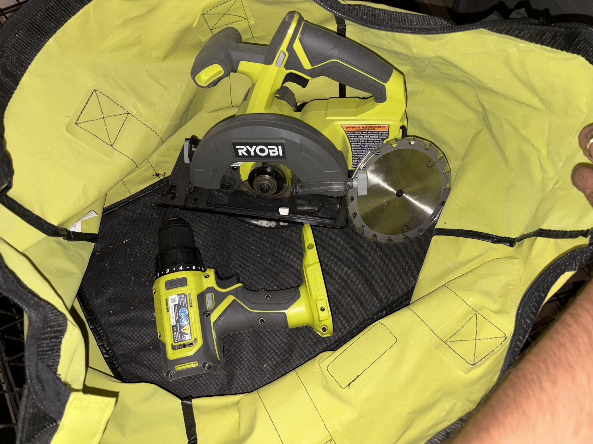 Ryobi Drill Saw Combo