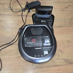 Samsung Powerbot Robot Vacuum w/ Dock – Works