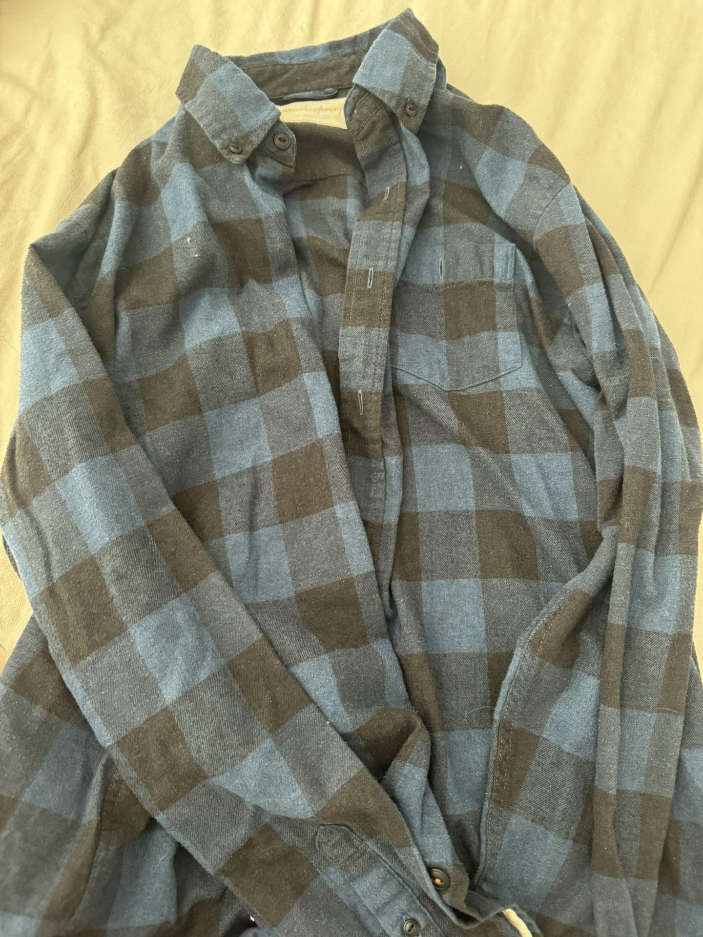 Mens Weatherproof Vintage Flannel