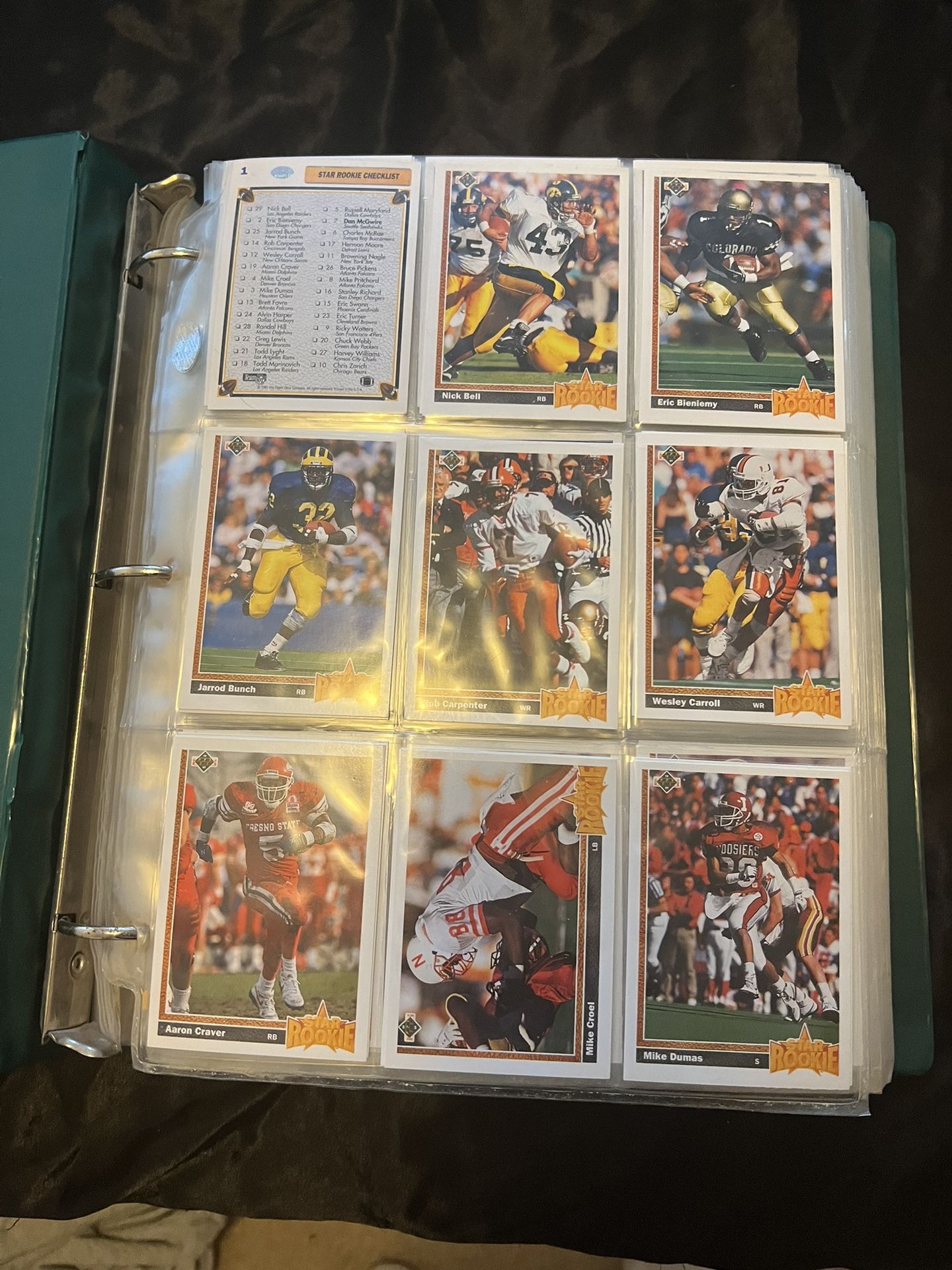 Sports Card Binder Collection