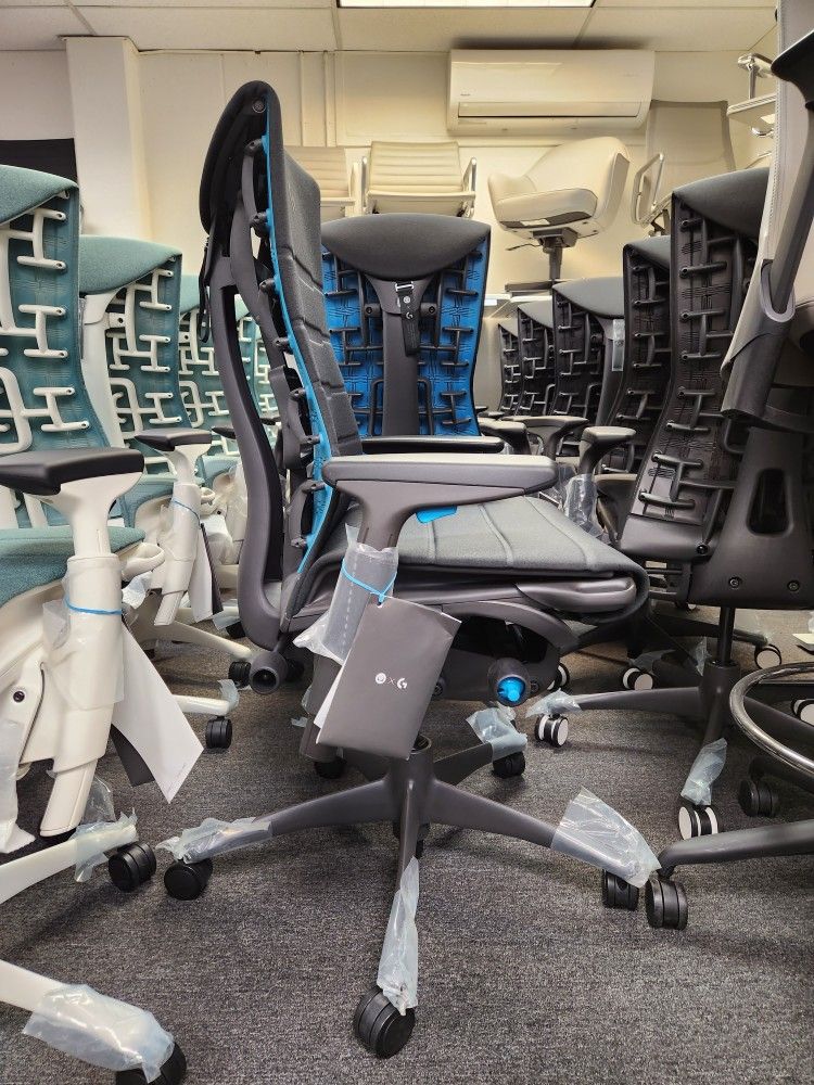 BRAND NEW HERMAN MILLER EMBODY GAMING CHAIRS PICK UP SHIPPING DELIVERY