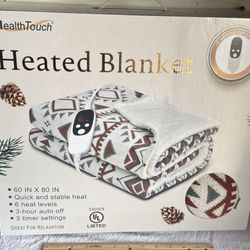 Heated Blanket 60” X 80”