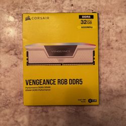 32gb Corsair Vengeance DDR5 RGB RAM