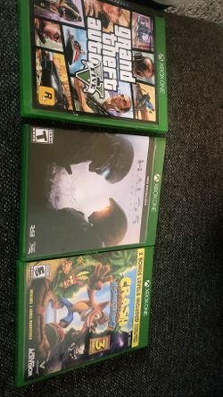 3 juegos para Xbox one