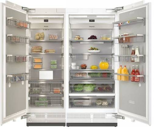 Miele 72" Columns 36" Refrigerator and 36" Freezer Panel Ready