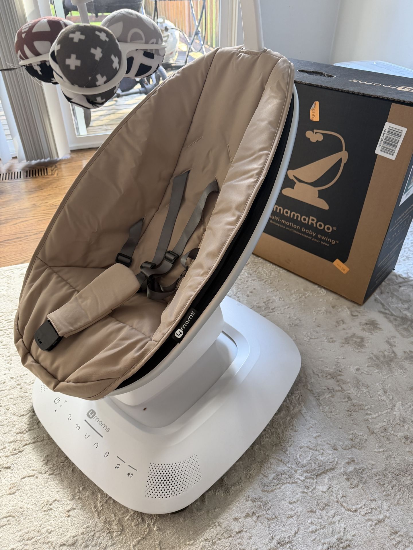 4moms MamaRoo Baby Swing Taupe