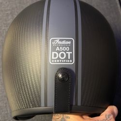 Indian Carbon Fiber Motorcycle Helmet