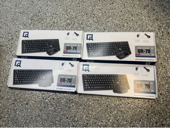NEW Keyboard, Mouse and WiFi adapter