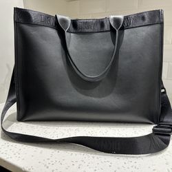 DKNY Black Structured Tote Bag