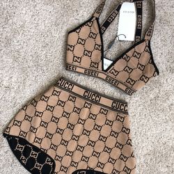 High Waisted Shorts Set