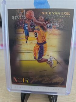 Lakers  Nick Van  Exel  Certified  Autograph  Card