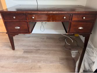 Wood desk