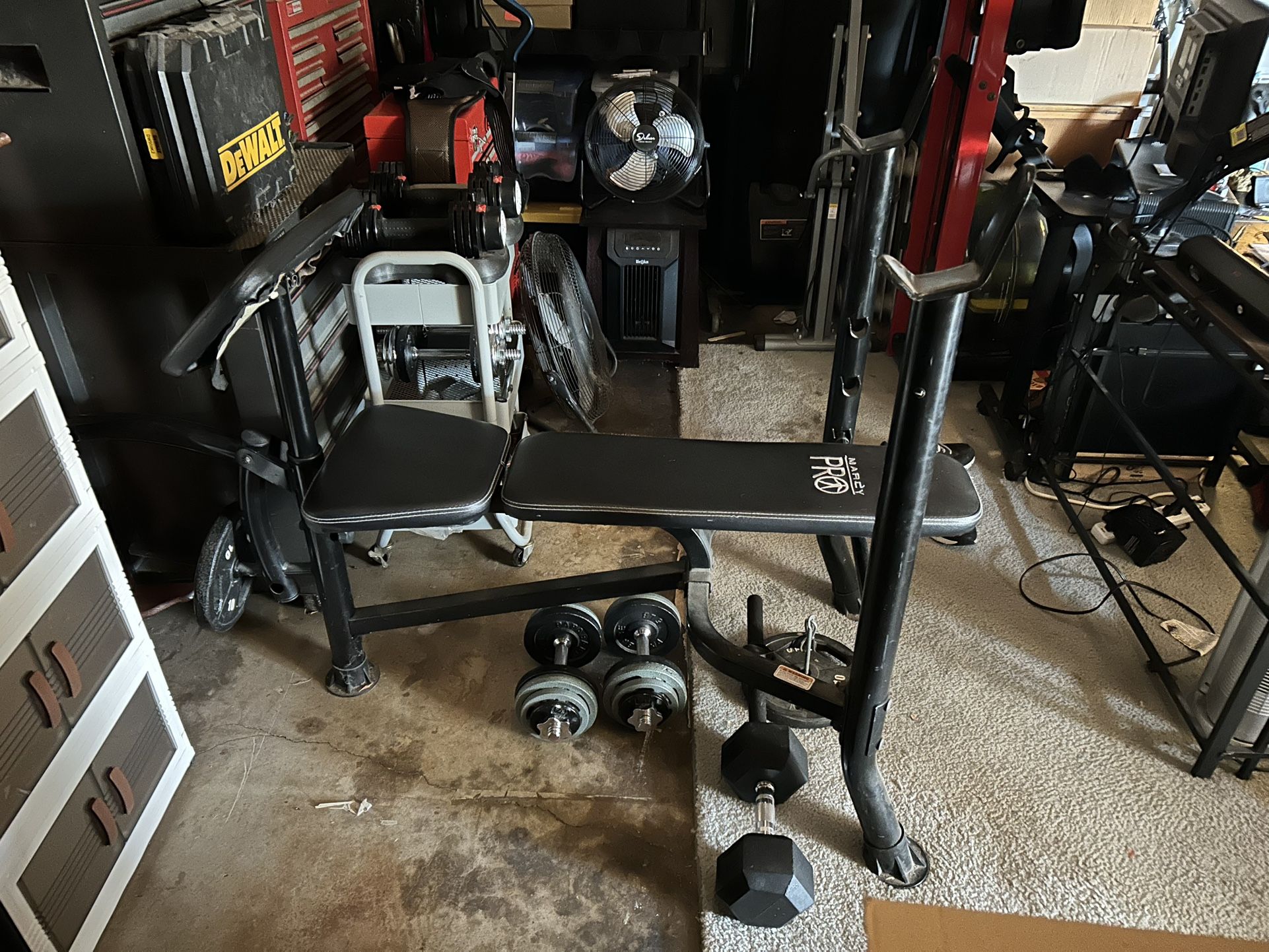Weight Bench W Bar