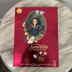 Disney Snow White 60th Anniversary Signature Collection Doll 1997 NEW
