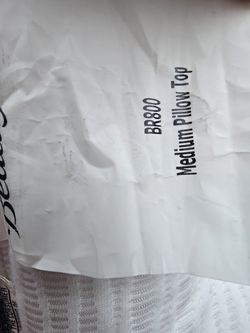 Queen size beautyrest pillow top matress with Boxpring free Delivery