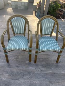 Patio chairs