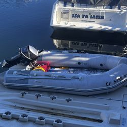 Dinghy And Motor